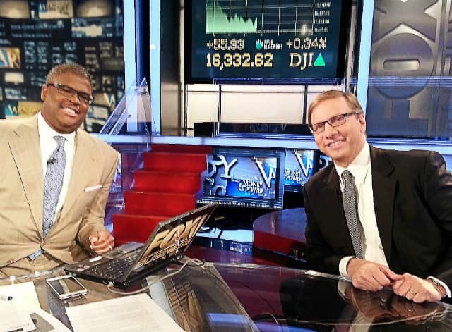 Anthony Caruso with Charles Payne