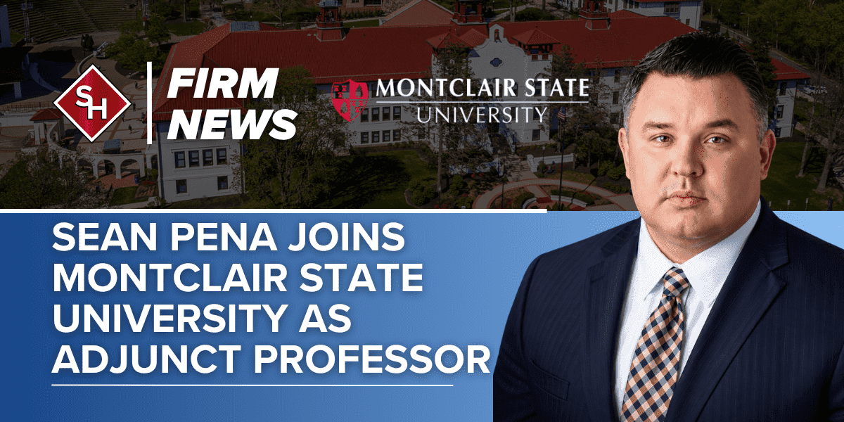 Sean Pena Joins Montclair State University as Adjunct Professor post image