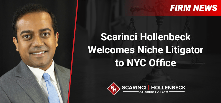 Scarinci Hollenbeck Welcomes Niche Litigator to NYC Office