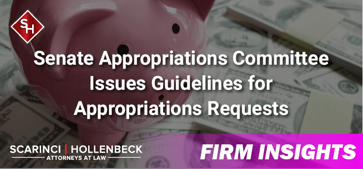 Senate Appropriations Committee Issues Guidelines for CDS Appropriations Requests