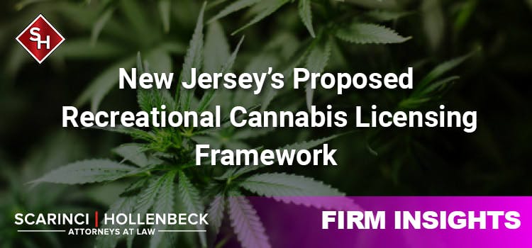 New Jersey’s Proposed Recreational Cannabis Licensing Framework