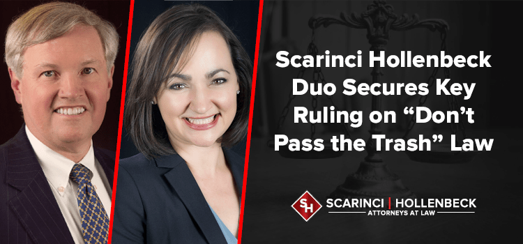 Scarinci Hollenbeck Duo Secures Key Ruling on “Don’t Pass the Trash” Law