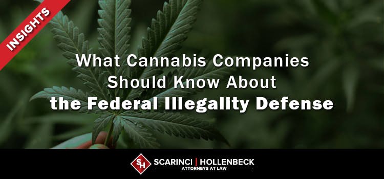 What Cannabis Companies Should Know About the Federal Illegality Defense