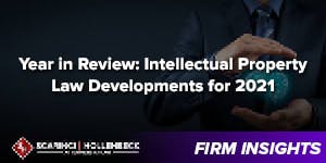 Year in Review: Intellectual Property Litigation Developments for 2021