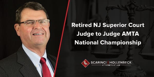 Retired NJ Superior Court Judge to Judge AMTA National Championship
