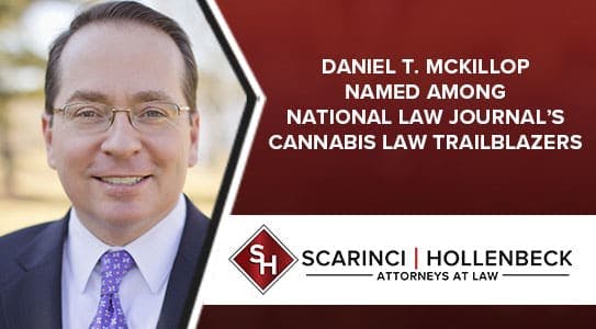 Daniel T McKillop 2018 Cannabis Law Trailblazers 2018