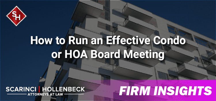 How to Run an Effective Condo or HOA Board Meeting