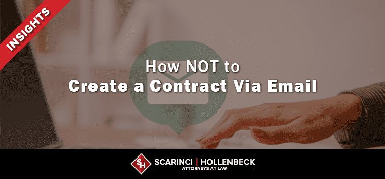 How NOT to Create a Contract Via Email