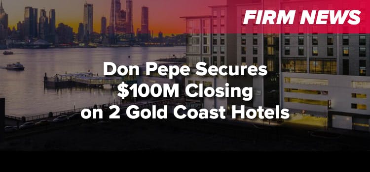Red Bank Real Estate Attorney Secures $100,000,000 Closing on Two Gold Coast Hotels