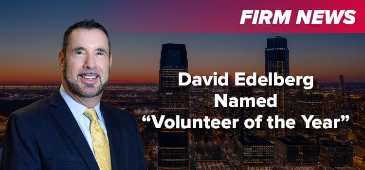 Scarinci Hollenbeck’s David Edelberg Named “Volunteer of the Year”
