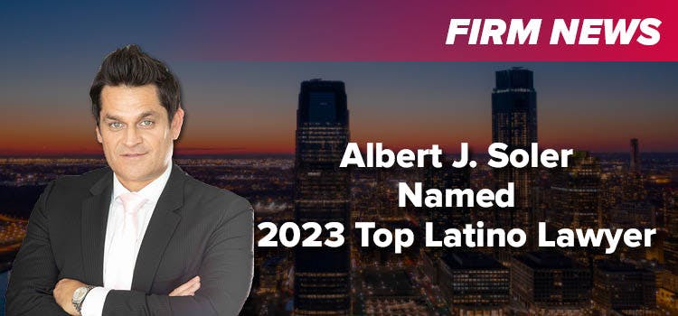 Albert J. Soler Named 2023 Top Latino Lawyer