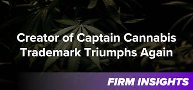 Creator of Captain Cannabis Trademark Triumphs Again
