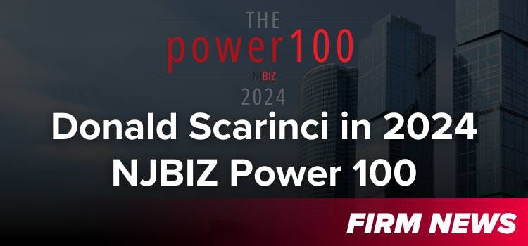 Donald Scarinci in 2024 NJBIZ Power 100