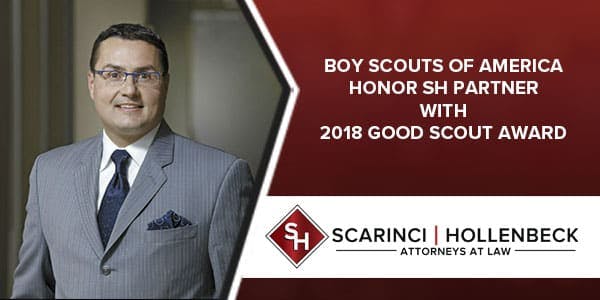 Boy Scouts Honor SH Partner with 2018 Good Scout Award