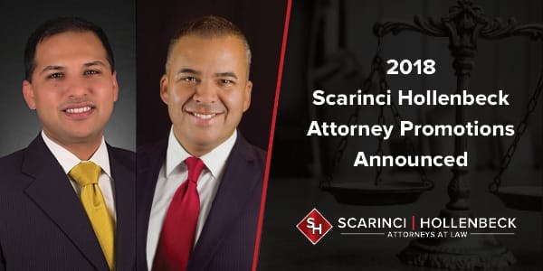 2018 Scarinci Hollenbeck Attorney Promotions Announced