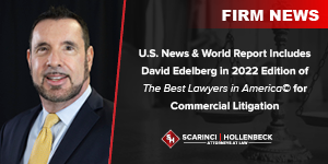 Scarinci Hollenbeck Partner Included in 2022 Edition of The Best Lawyers in America© for Commercial Litigation