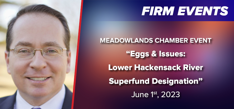 “Eggs & Issues: Lower Hackensack River Superfund Designation” Discussion