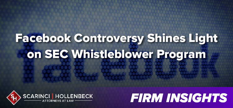Facebook Controversy Sheds Light on SEC Whistleblower Program
