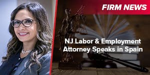 New Jersey Labor & Employment Attorney Speaks in Spain