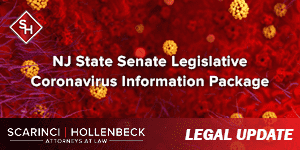 New Jersey State Senate Legislative Coronavirus Information Package