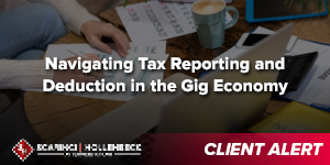 Navigating Tax Reporting and Deduction in the Gig Economy