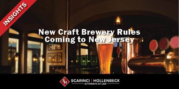 New Craft Brewery Rules Coming to New Jersey