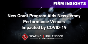 New Grant Program Aids New Jersey Performance Venues Impacted by COVID-19
