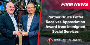 Immigrant Social Services Recognizes Scarinci Hollenbeck Partner Bruce Feffer