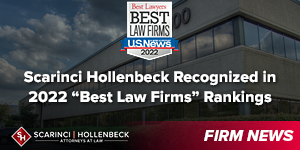 Scarinci Hollenbeck Recognized in 2022 “Best Law Firms” Rankings
