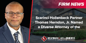 Scarinci Hollenbeck Partner Thomas Herndon, Jr. Named a Diverse Attorney of the Year