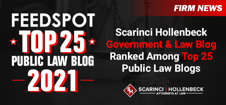 Scarinci Hollenbeck Government & Law Blog Ranked Among Top 25 Public Law Blogs