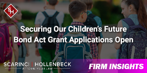 Securing Our Children’s Future Bond Act Grant Applications Open