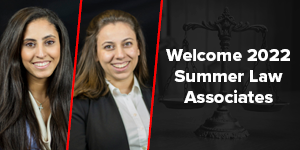 Welcome 2022 Summer Law Associates