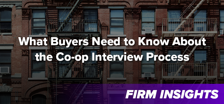What Buyers Need to Know About the Cooperative Interview Process